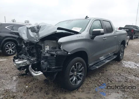 2023 Chevrolet Silverado 1500 4Wd Standard Bed Lt from USA, damaged, VIN 2GCUDDED4P1127454